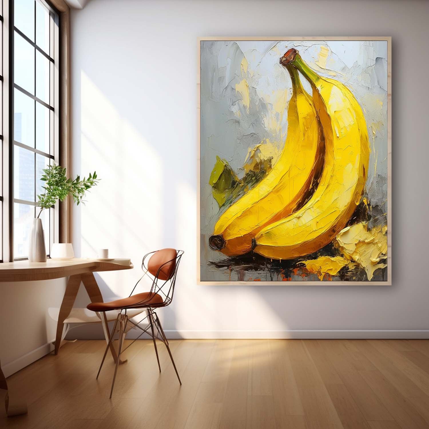 Abstract Canvas Art AB592 - Neutralighting