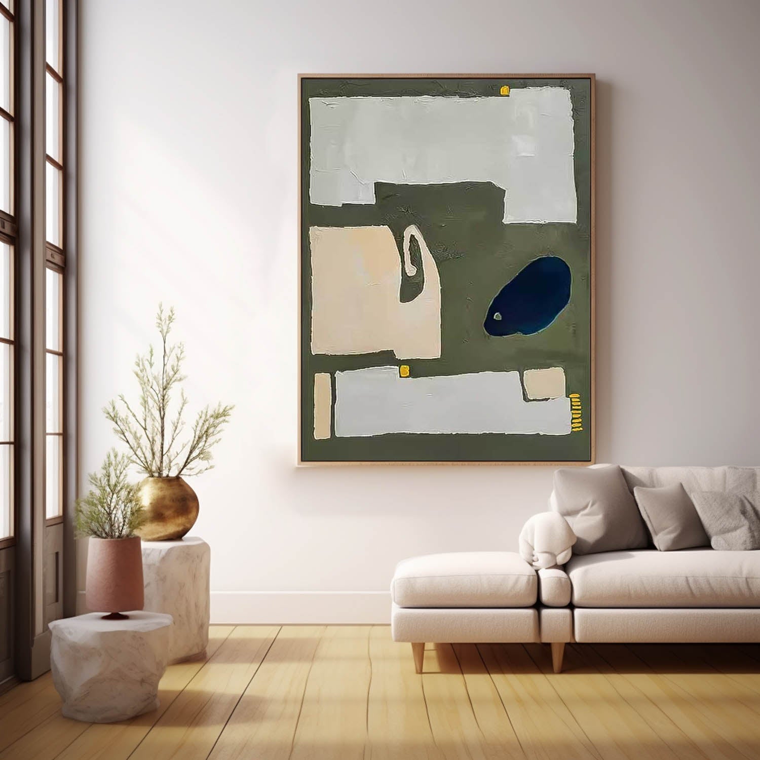 Abstract Impasto Canvas Wall Art