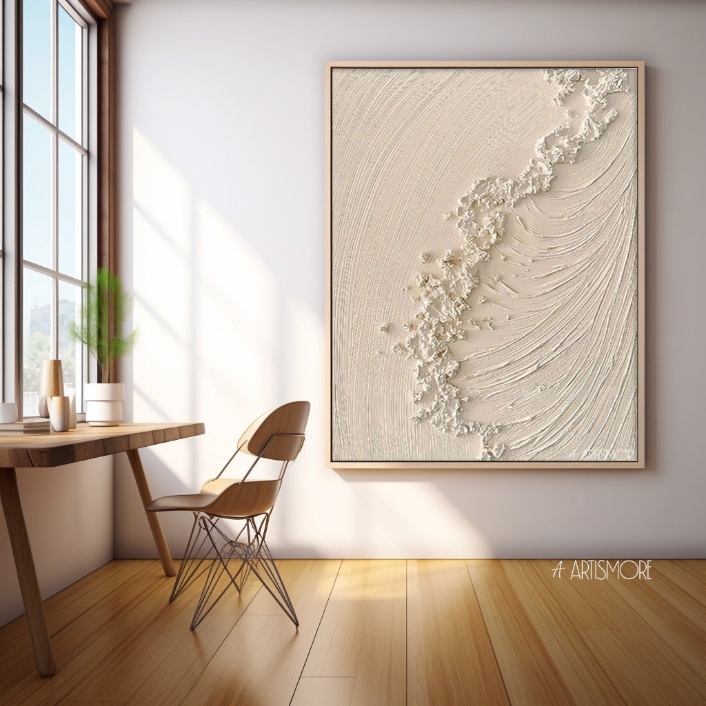 Wall Art Beach & Ocean Minimalist Soft Neutral