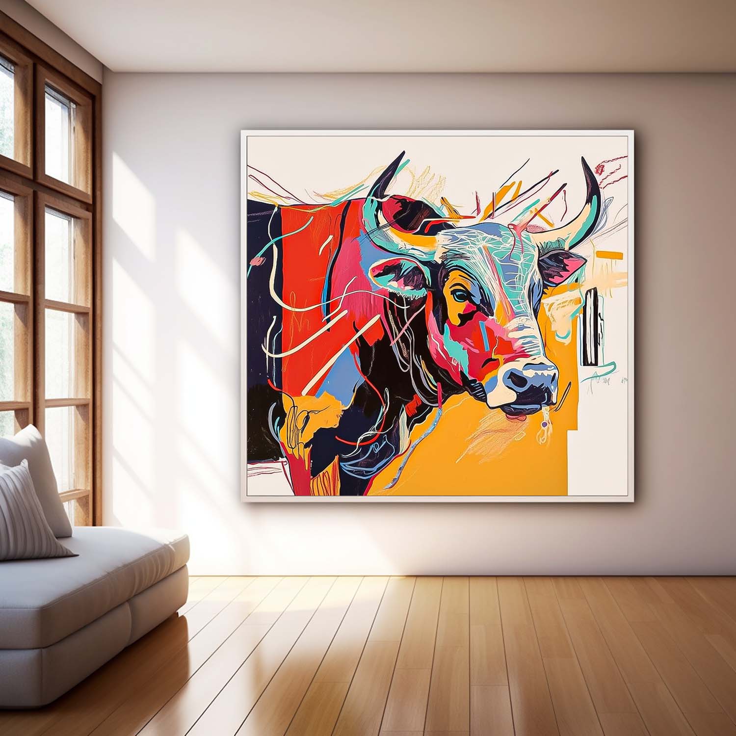 Wall Art Animal Dramatic Maximalist Farm