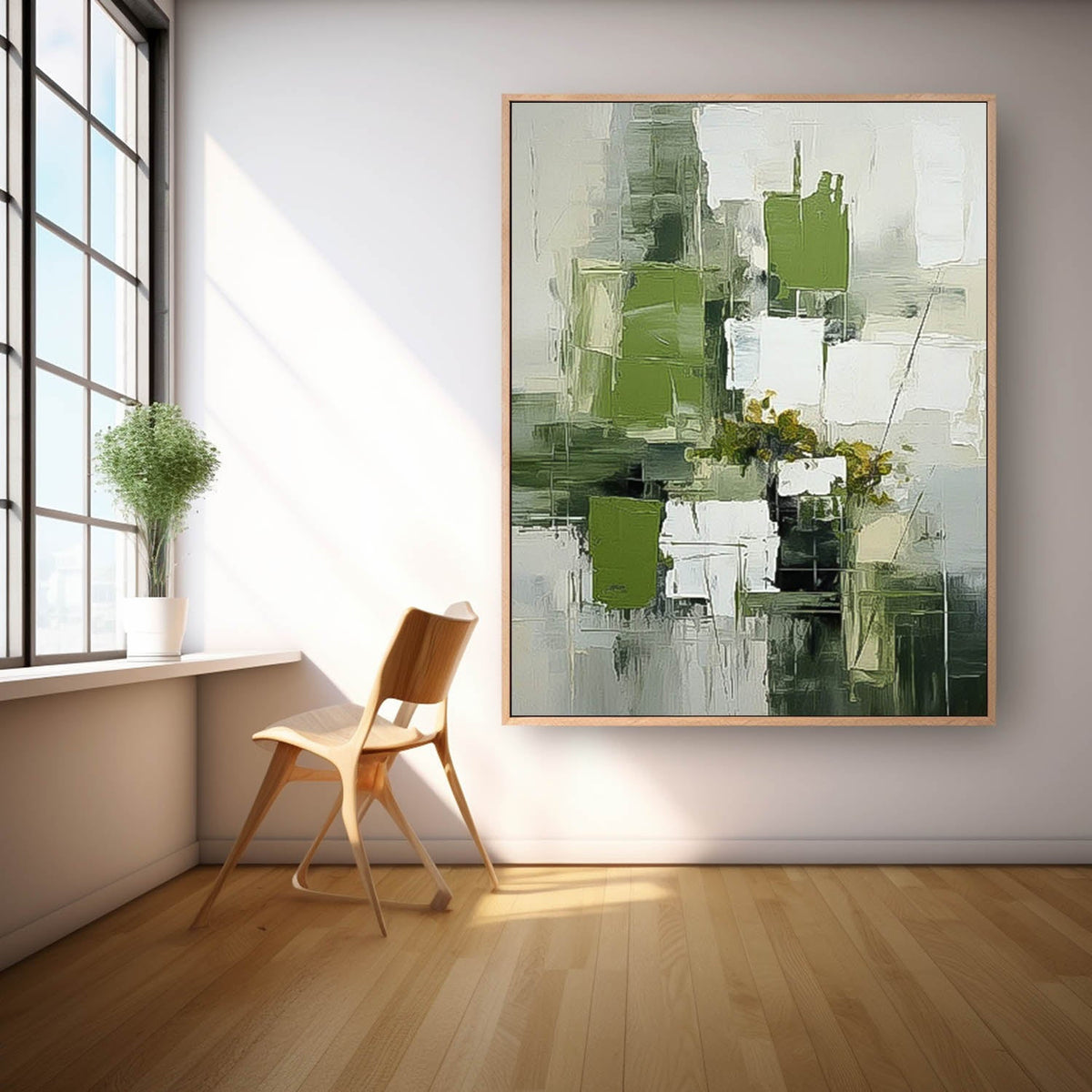 Abstract Canvas Art #AB563