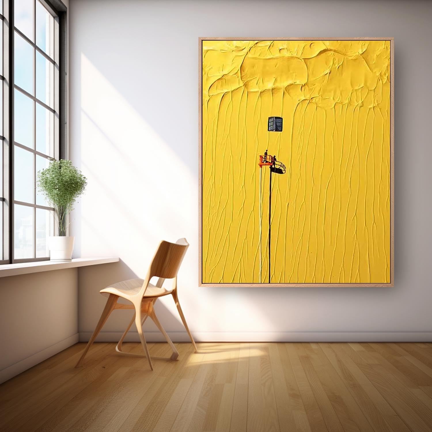 Wall Art Minimalist Solitary Serene Elegant