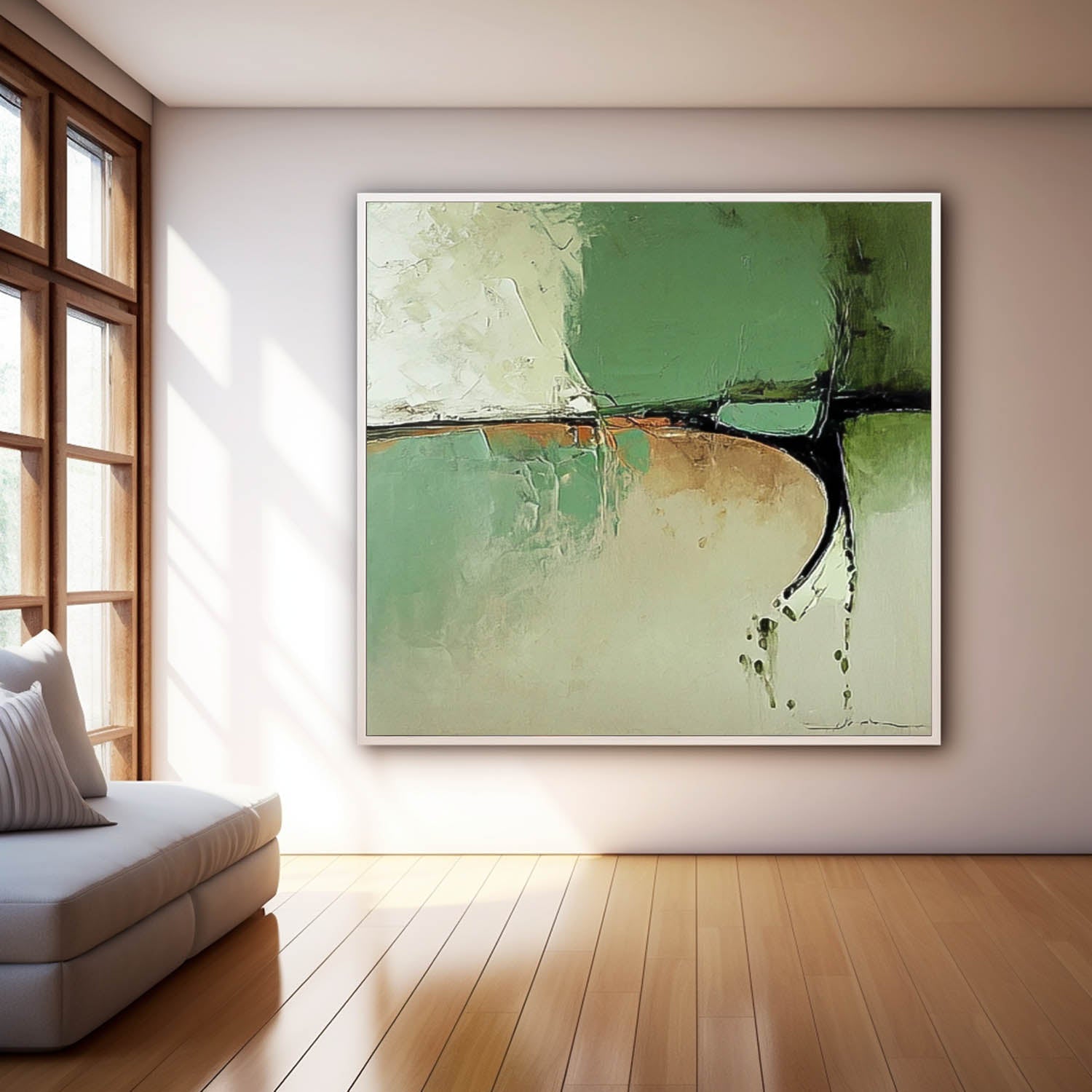 Abstract Canvas Art #AB709
