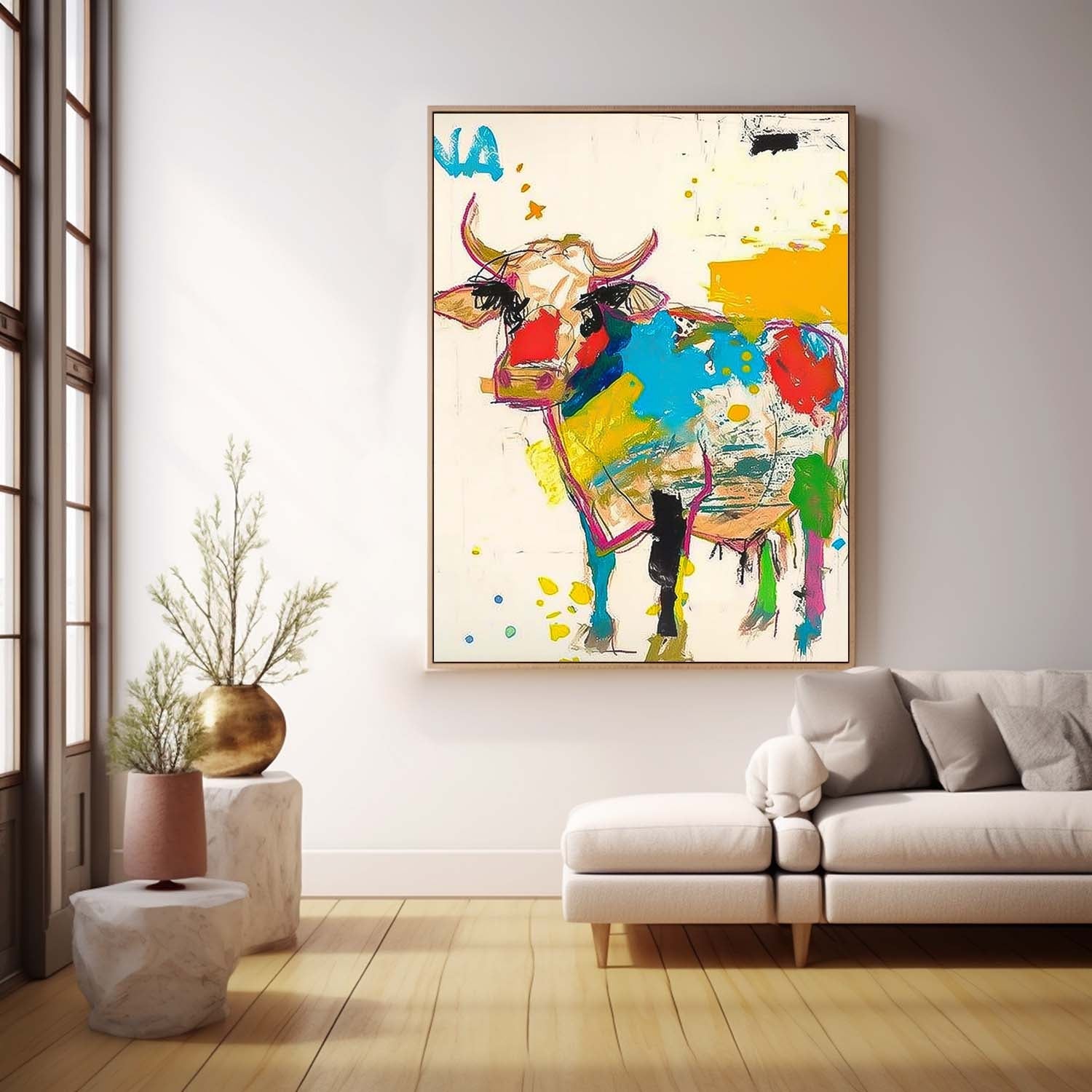 Wall Art Animal Whimsical Playful Modern