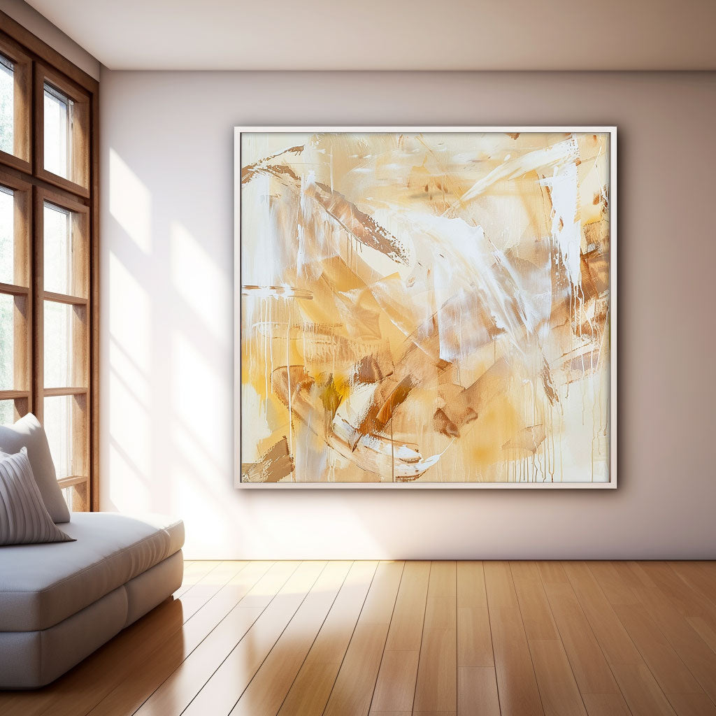 Wall Art Abstract Contemporary Serene Decor