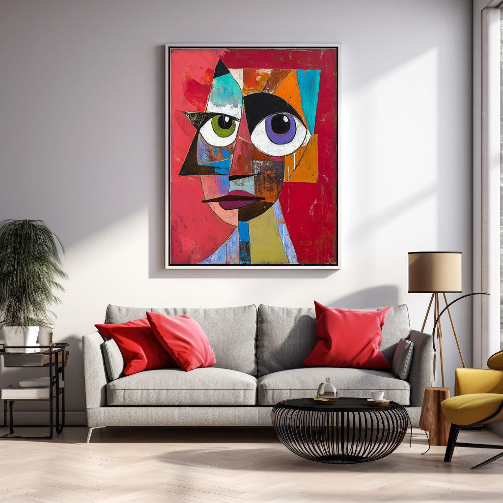 Wall Art People Scandinavian Picasso Inspired Cubism
