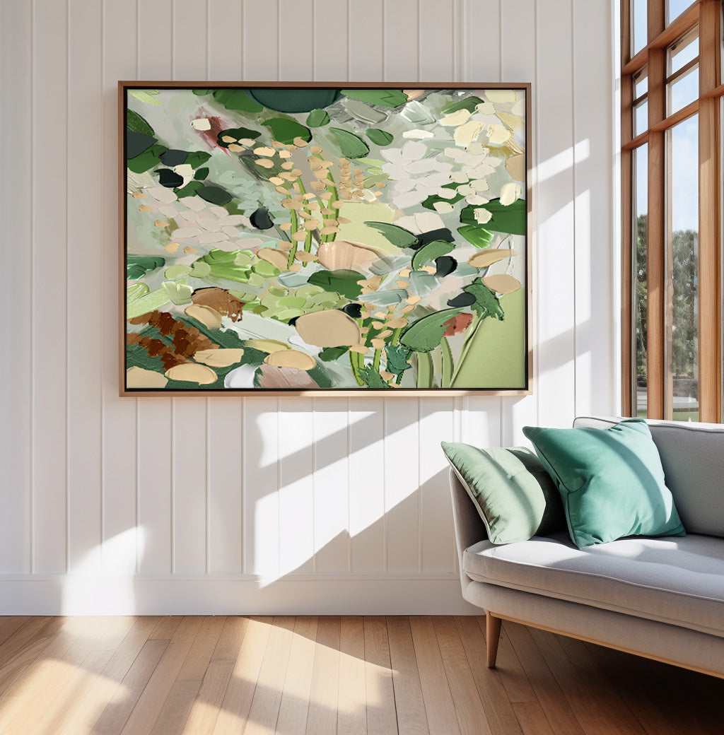 Wall Art Flower Fresh Natural Earthy Elegant