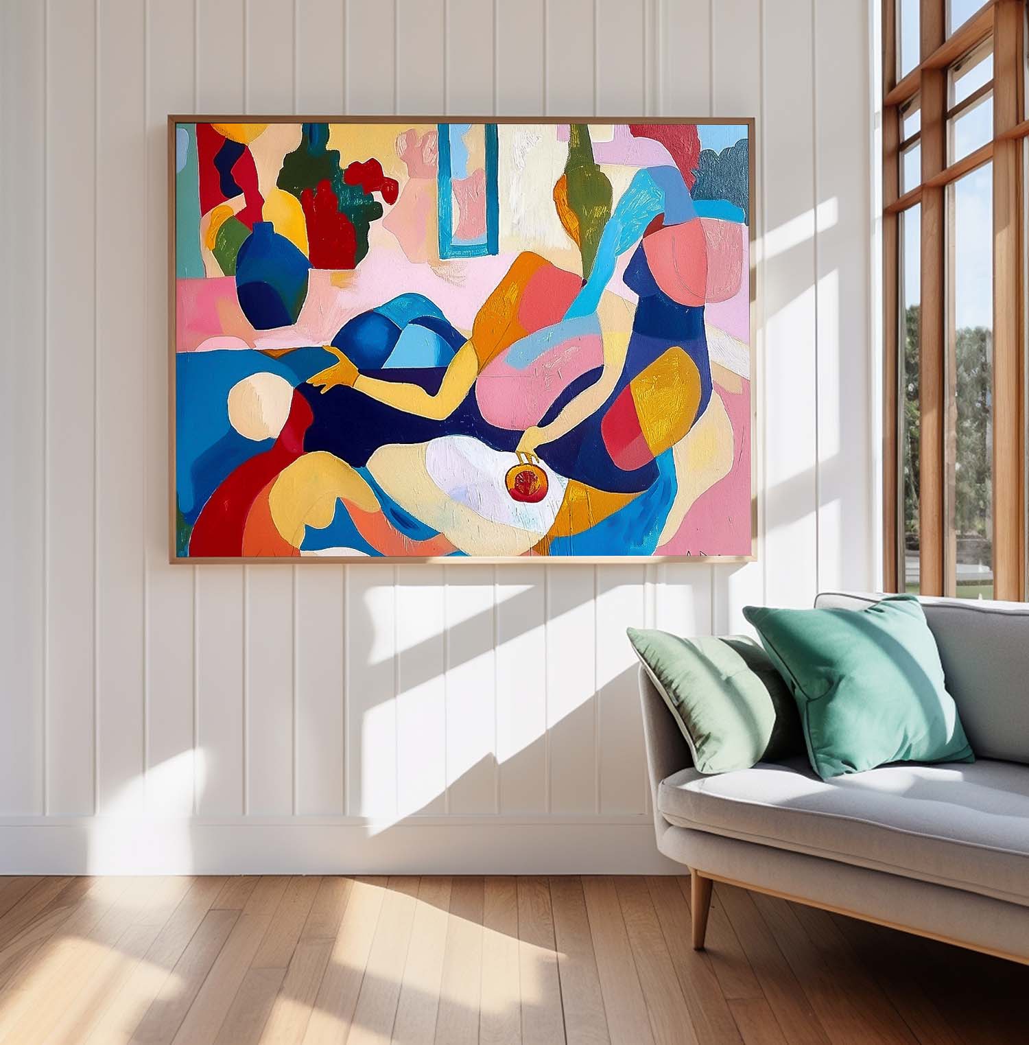 Wall Art Modern Abstract Elegant Painterly