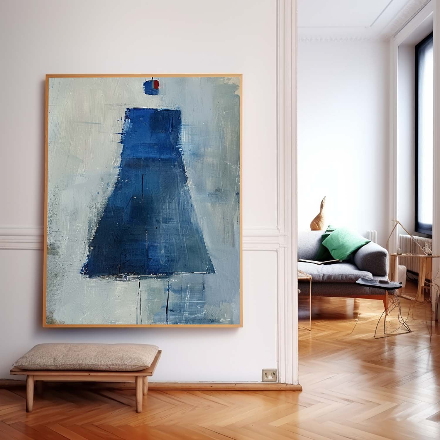 Wall Art Impasto Minimalist Abstract Elegant