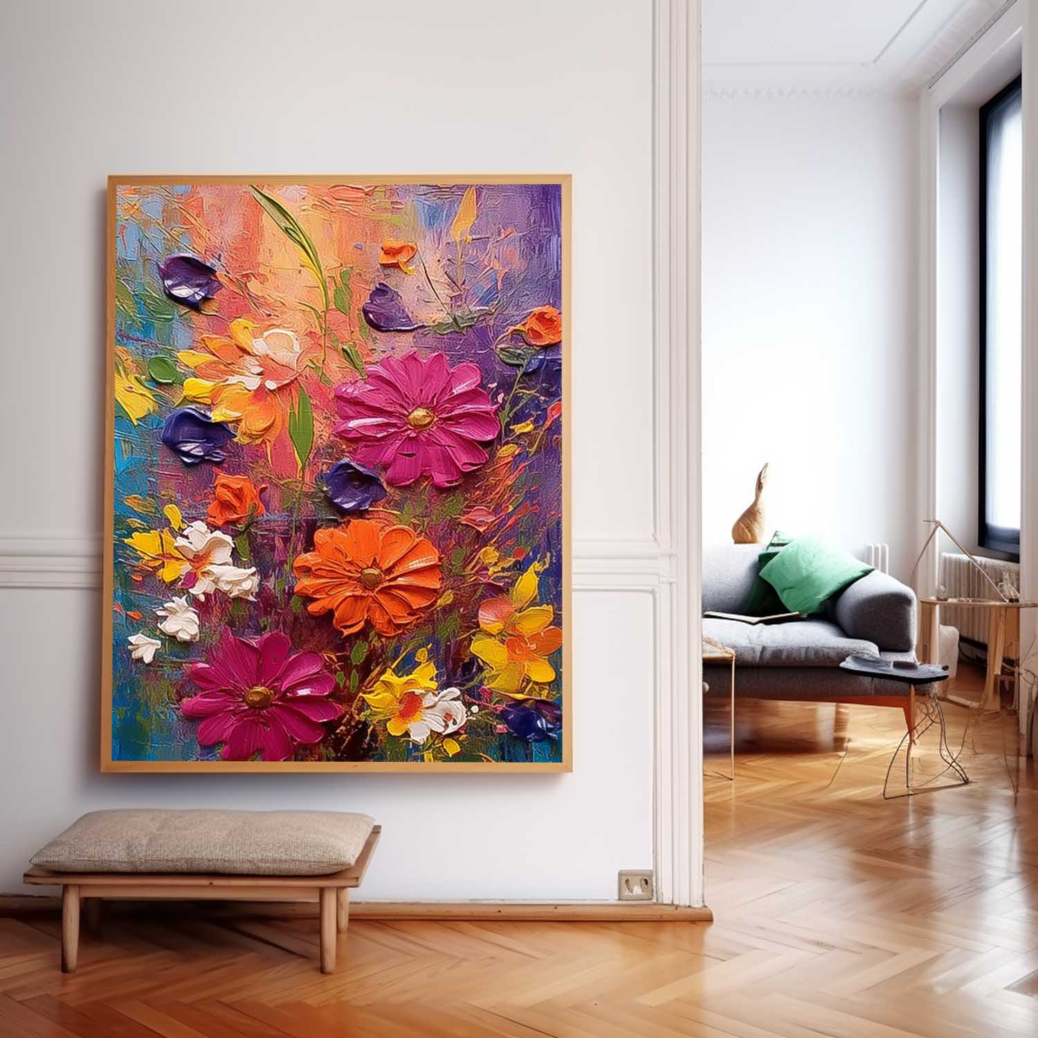Flower Canvas Art FL158 - Neutralighting