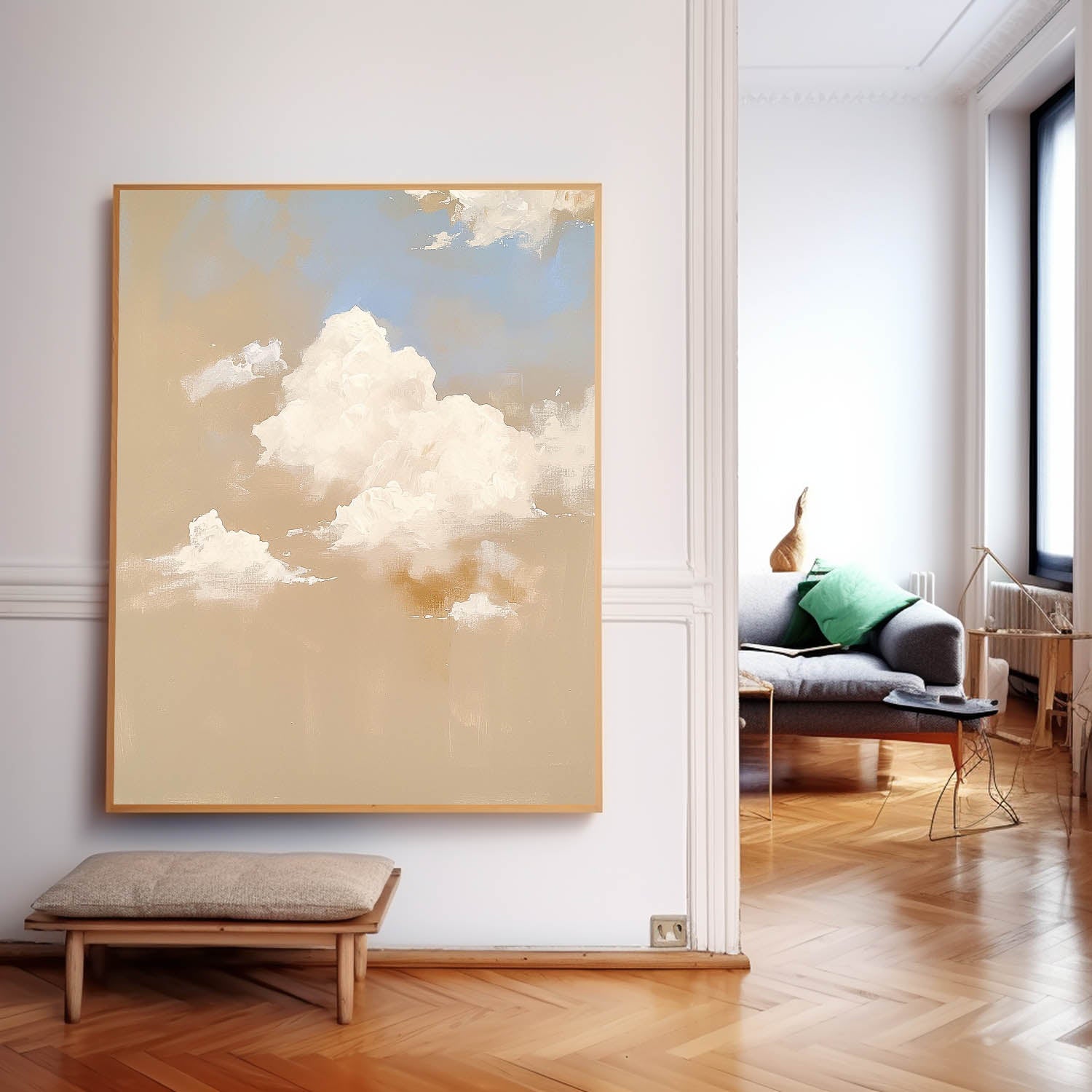 Wall Art Landscape Warm Fluffy Cloud