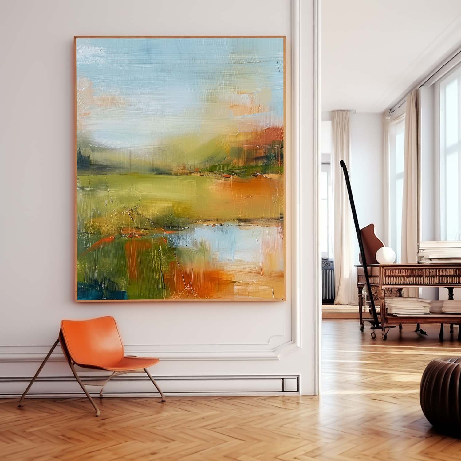 Wall Art Abstract Scandinavian Healing Natural