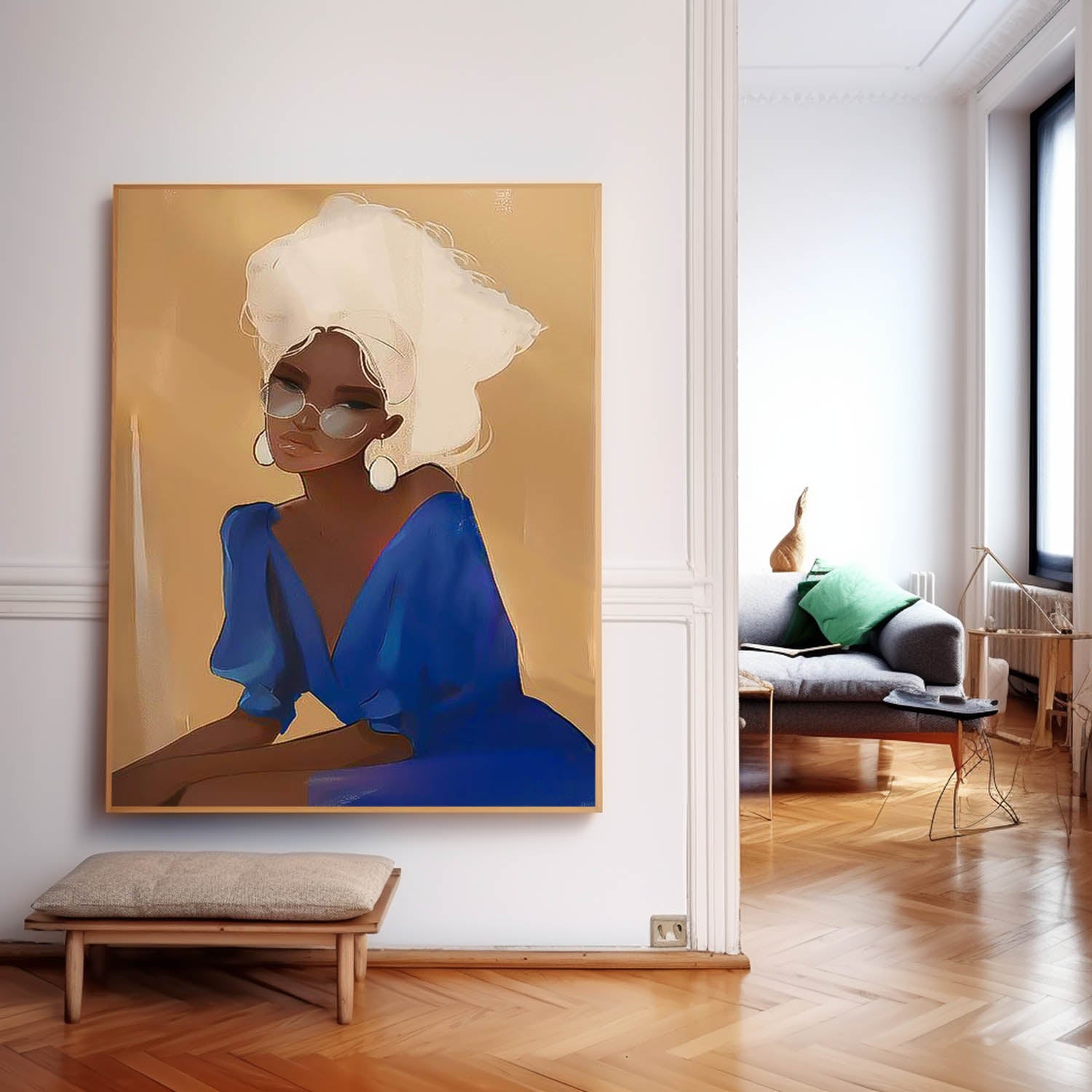 Wall Art People Minimalist Abstract Contemporary