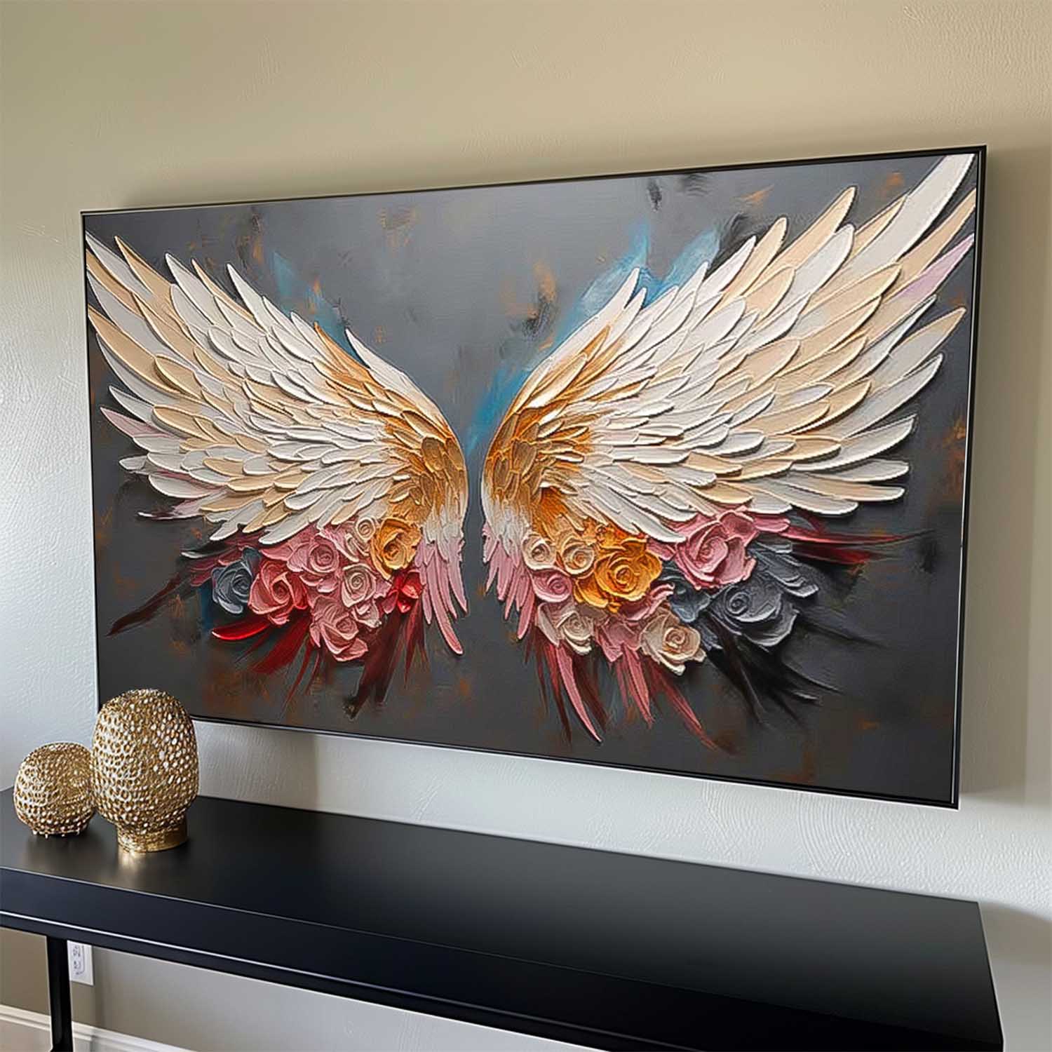 Wall Art Design Flower Romantic Fantasy