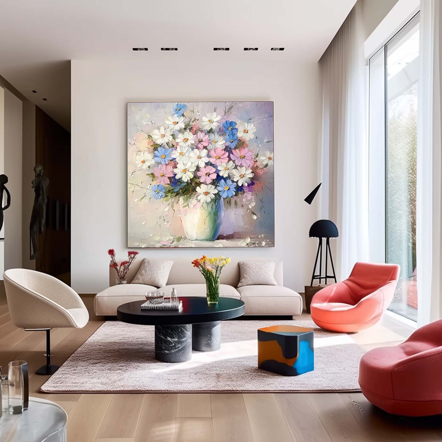 Flower Canvas Art FL197 - Neutralighting