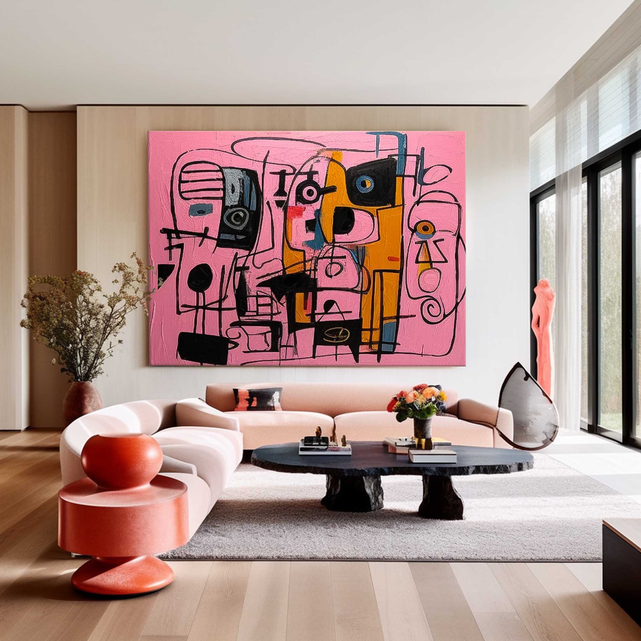 Wall Art Surrealist Abstract Whimsical Quirky