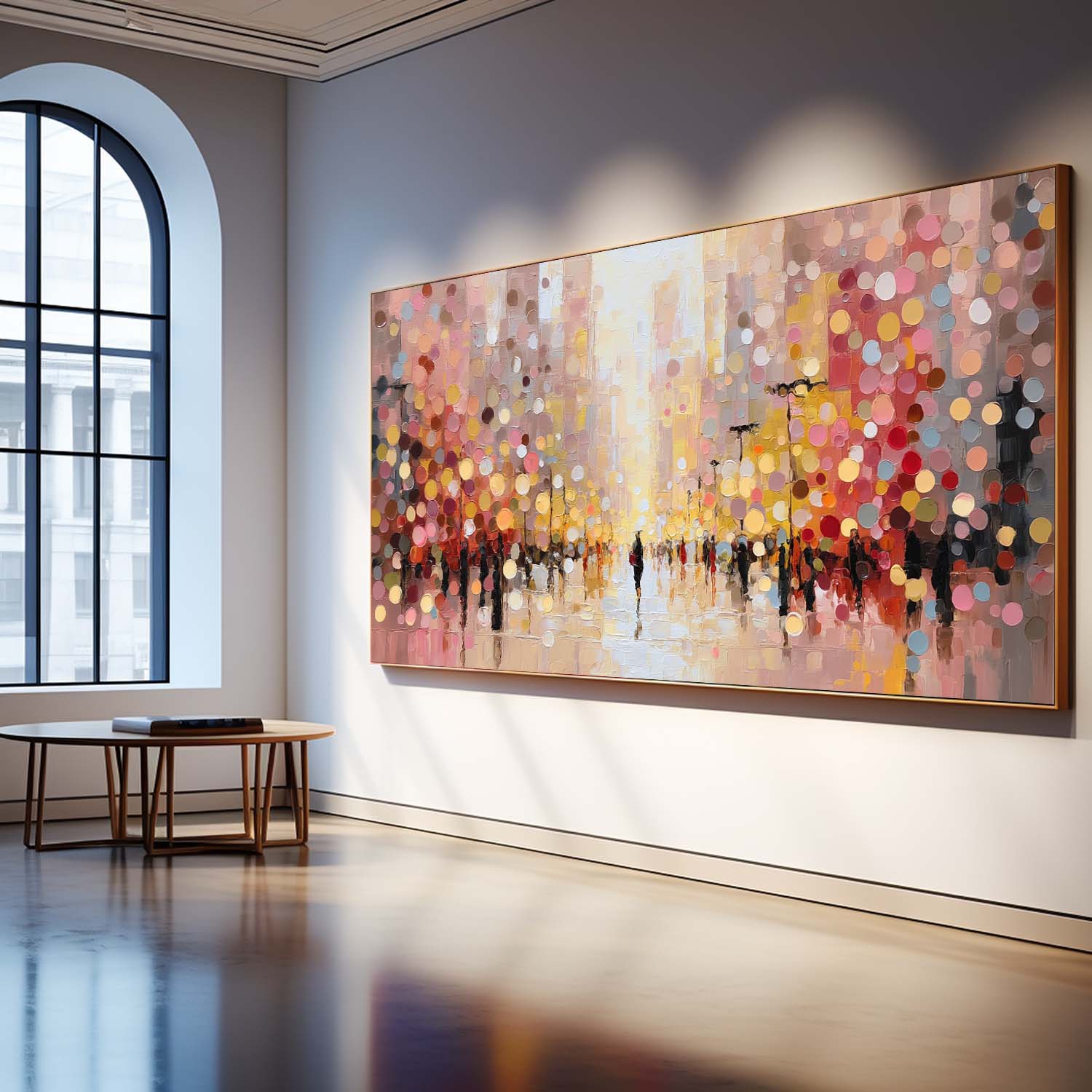 Wall Art People Dreamy Romantic Night City