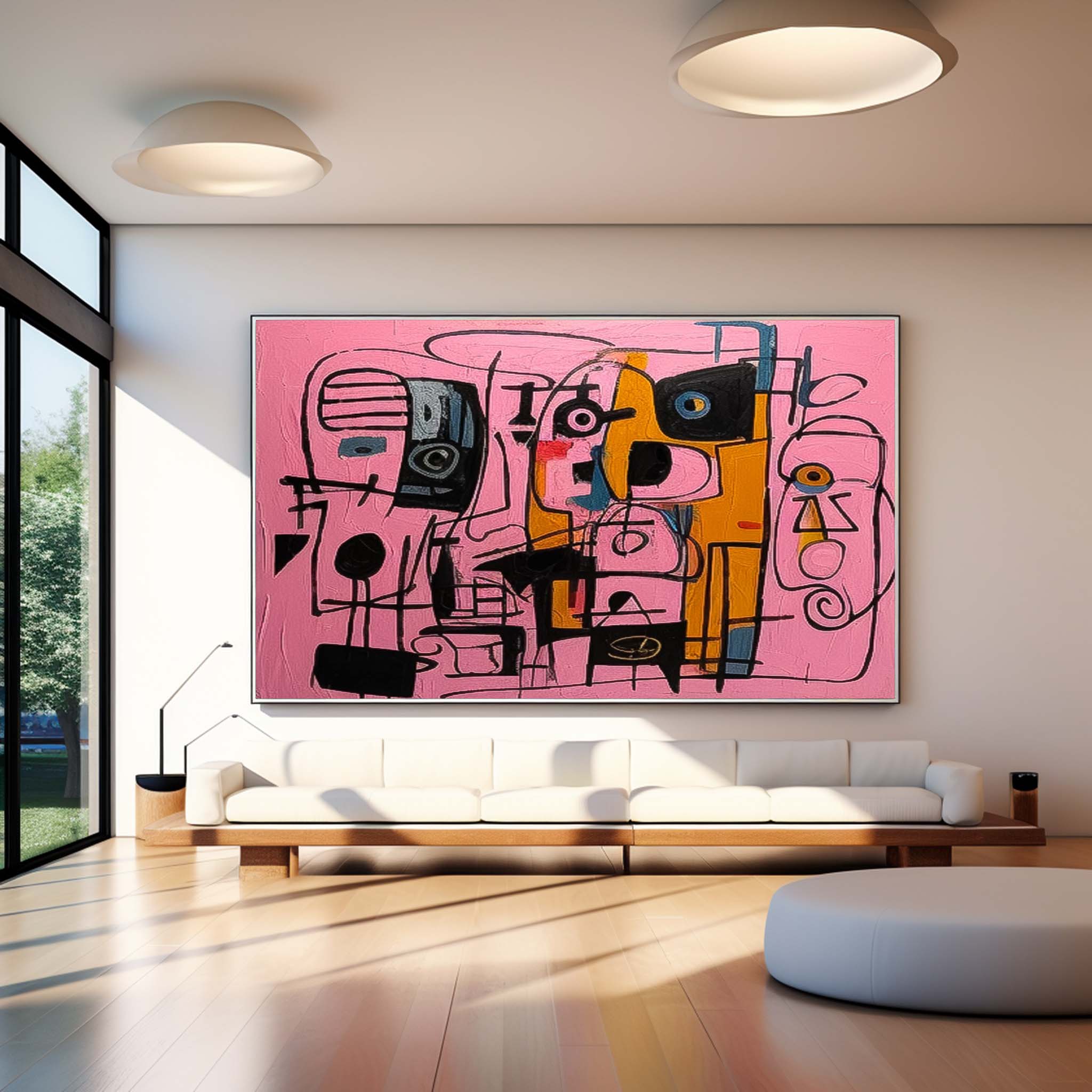 Wall Art Surrealist Abstract Whimsical Quirky