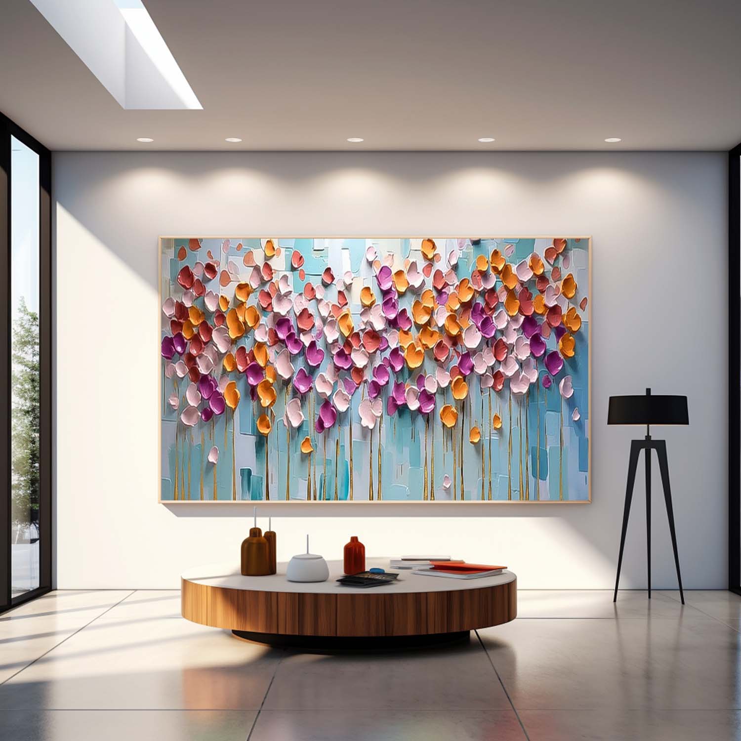 Wall Art Contemporary Flower Impressionist Pop