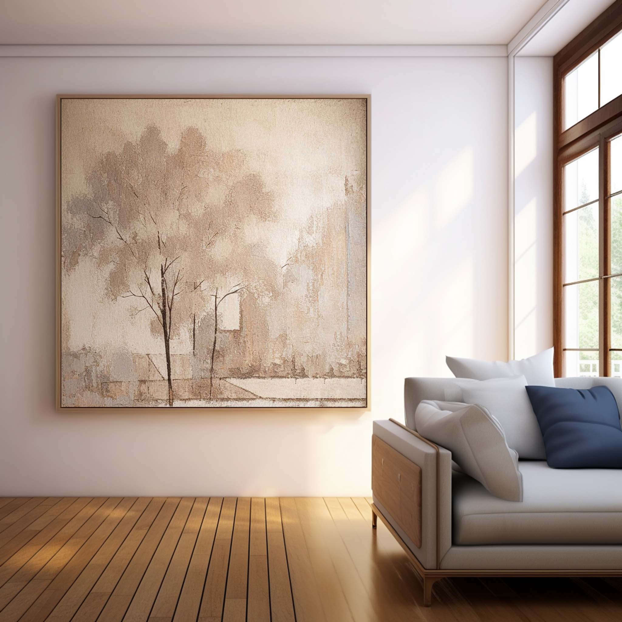 Wall Art Minimalist Botanical Abstract Wabi-Sabi