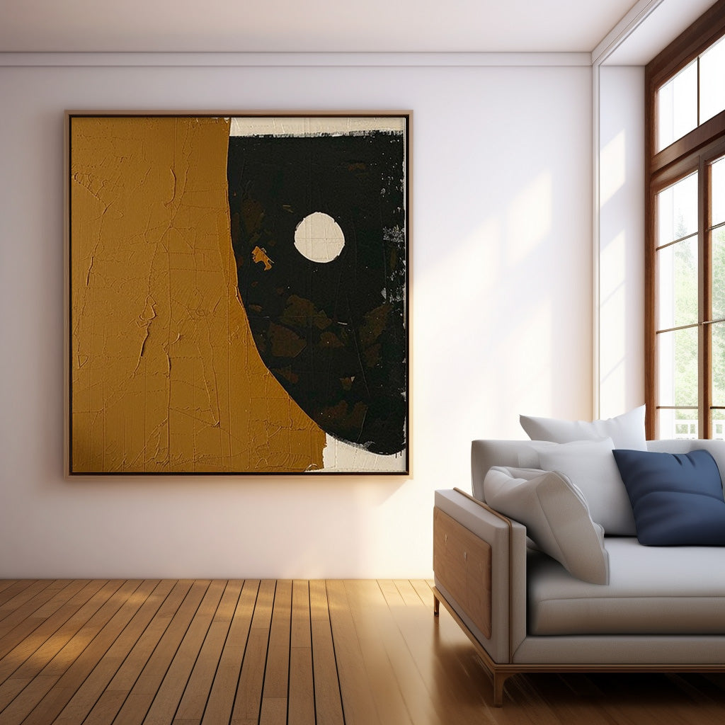 Wall Art Geometric Minimalist Meditative Painterly