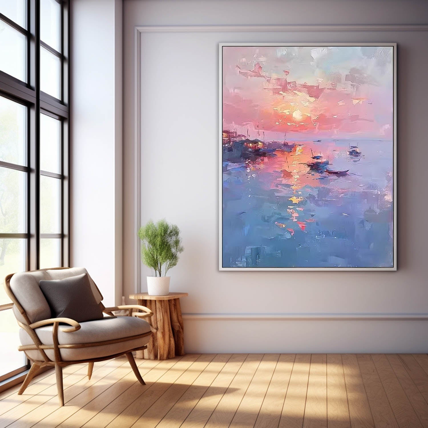 Wall Art Landscape Contemporary Abstract