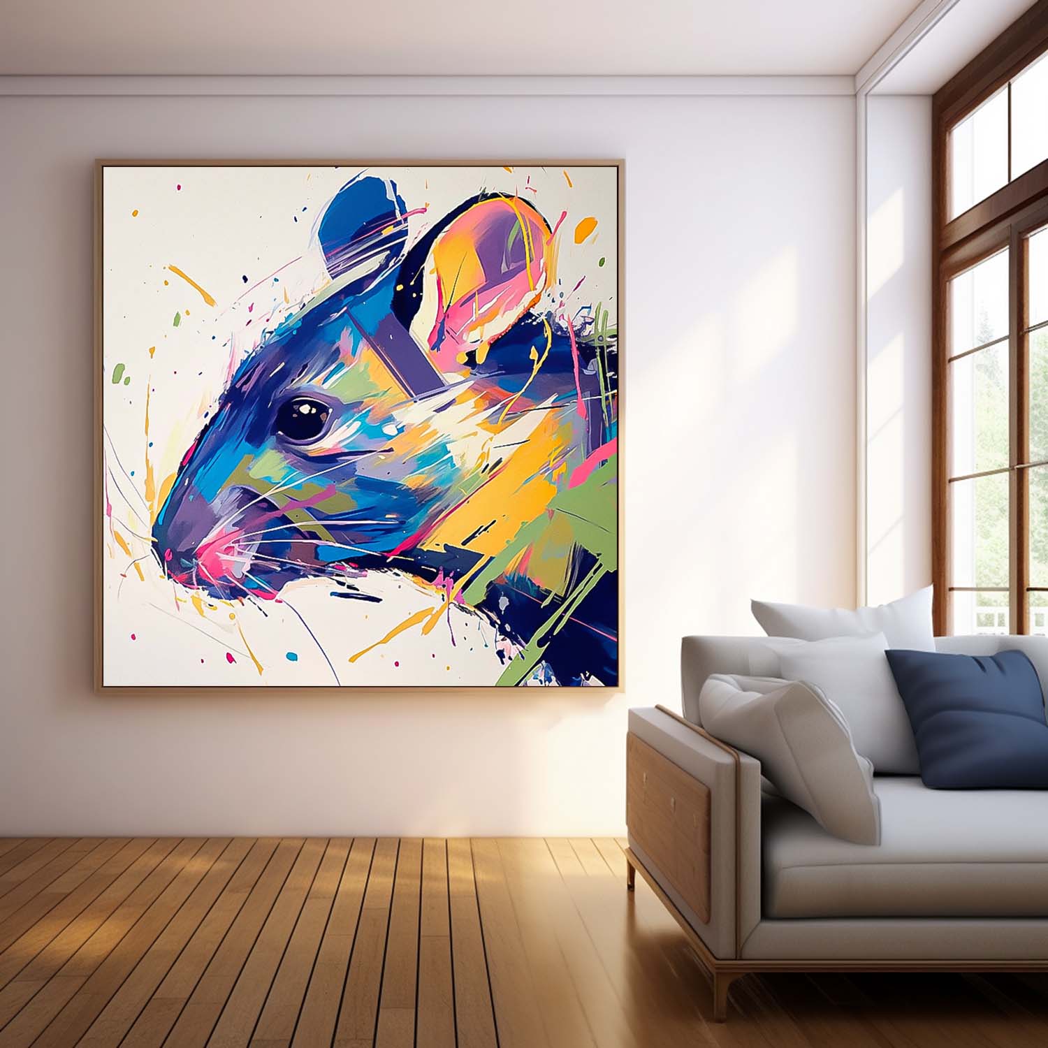 Animal Canvas Art AN097 - Neutralighting