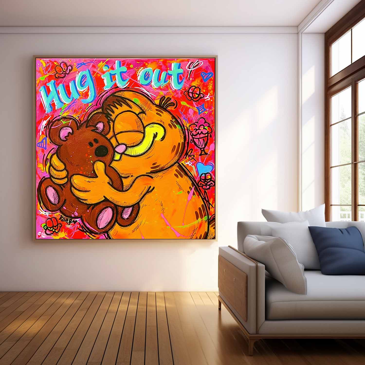 Animal Canvas Art AN078 - Neutralighting