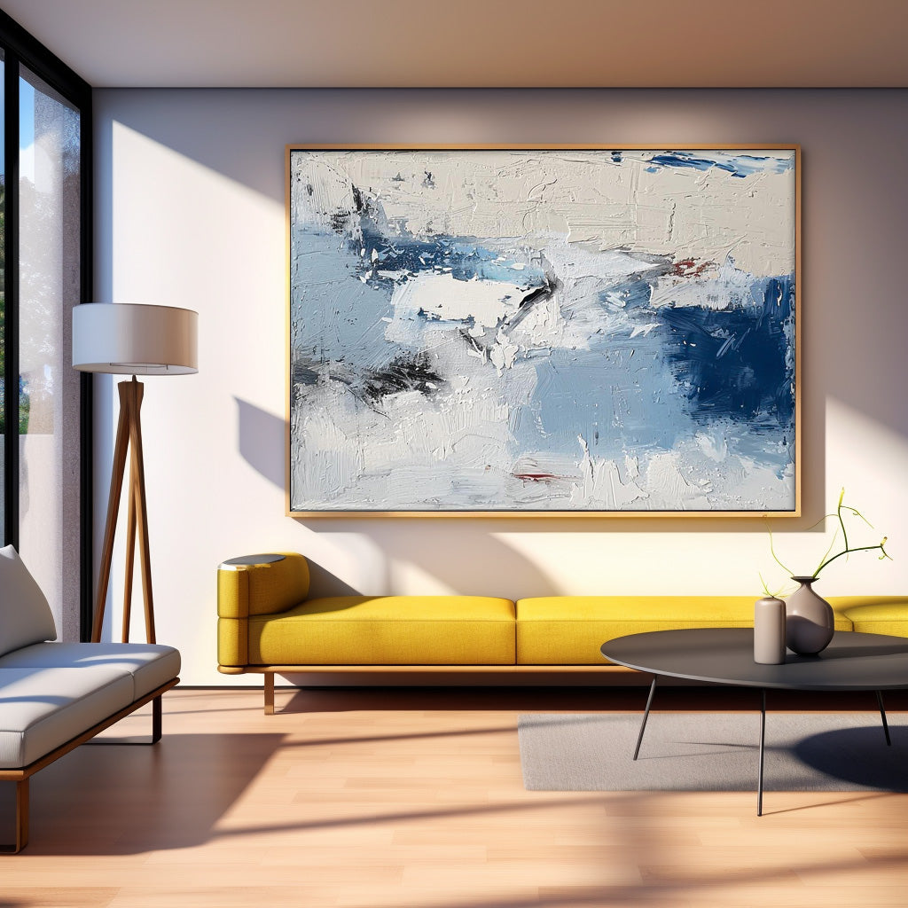 Wall Art Raw Dynamic Abstract Painterly