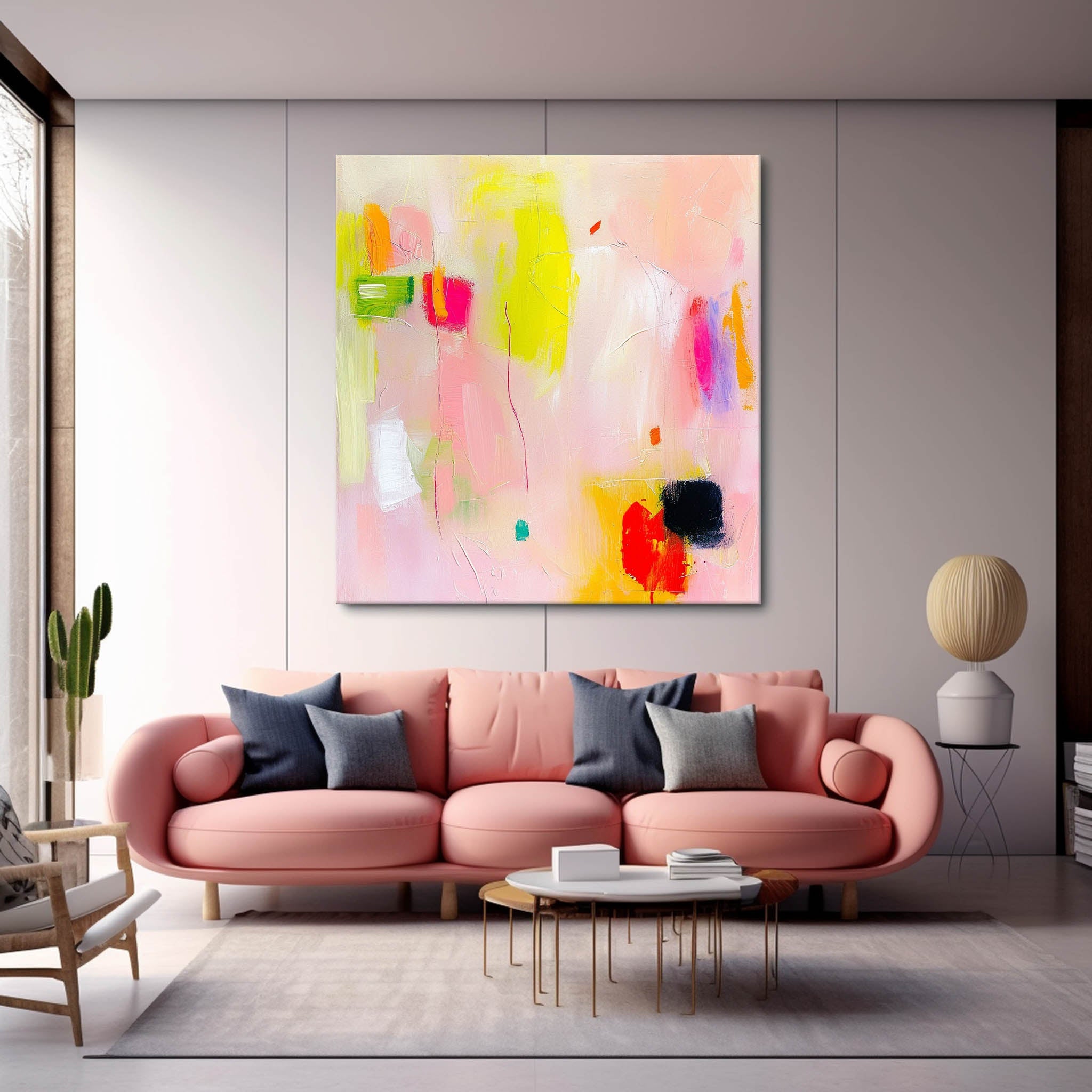 Wall Art Atmosphere Abstract Energetic Quirky