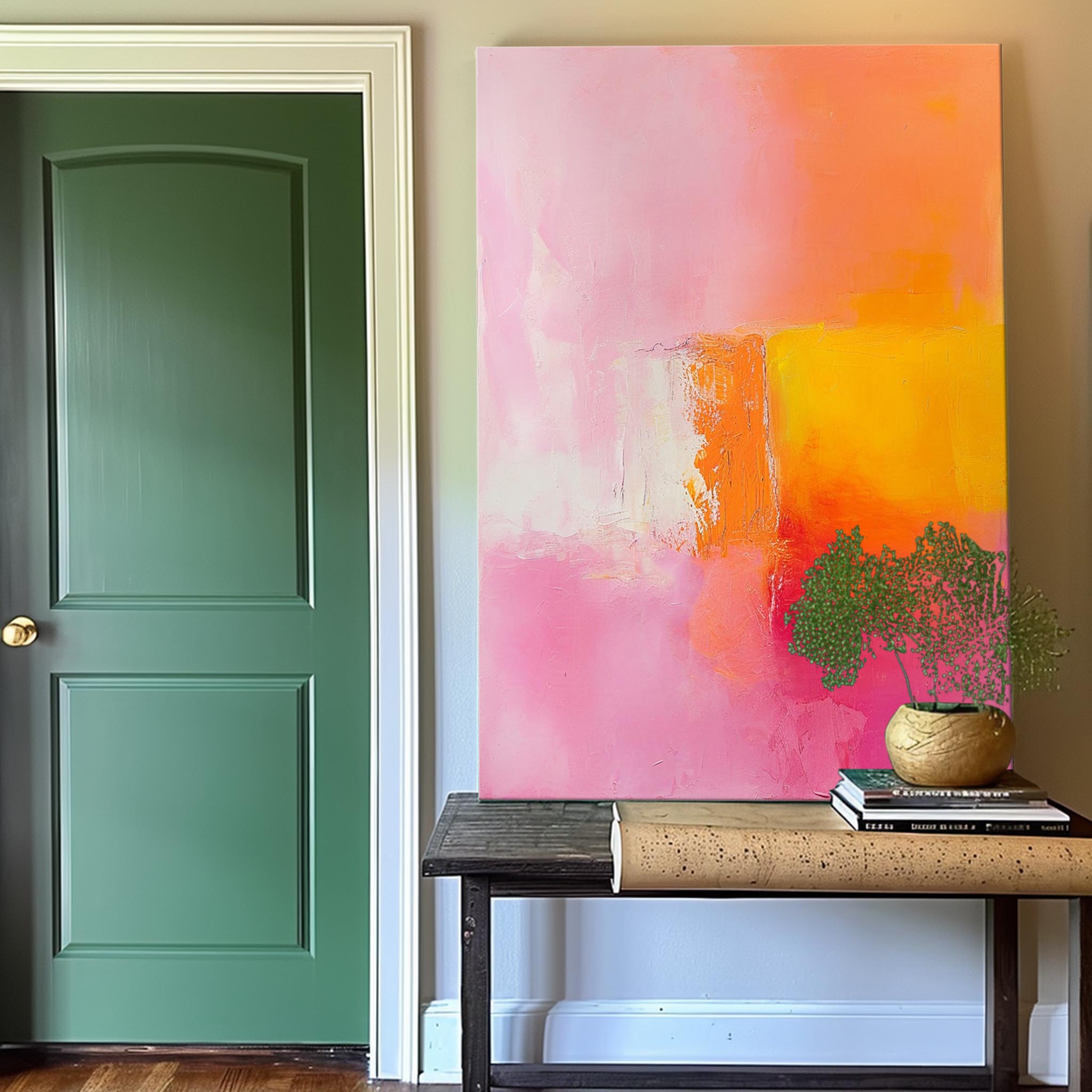 Wall Art Soft Nature Decor Abstract Elegant