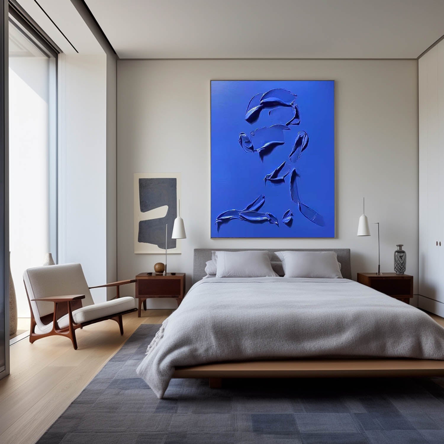 Wall Art Minimalist Elegant Negative Space