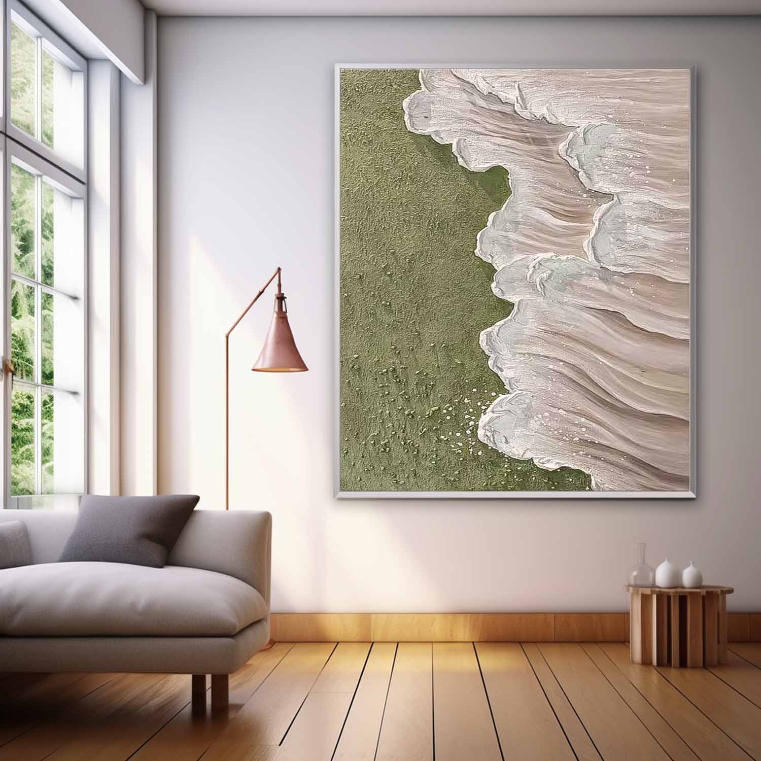 Wall Art Impasto Beach & Ocean Impressionist Bold