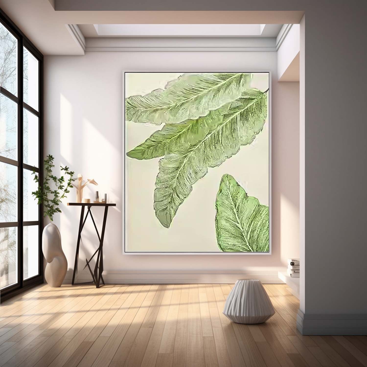 Wall Art Flower Botanical Painterly Modern