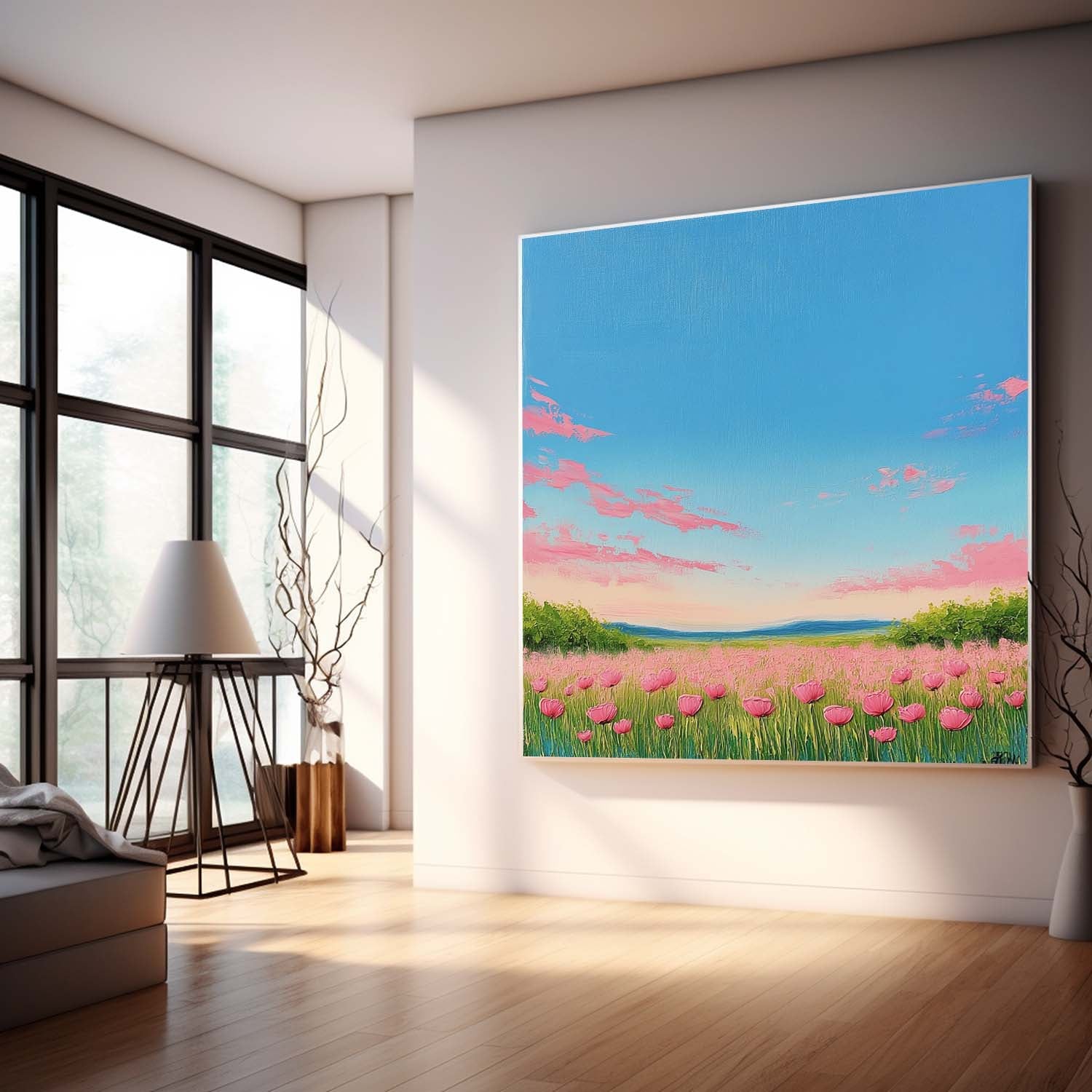 Wall Art Landscape Impressionist Pastoral Decor