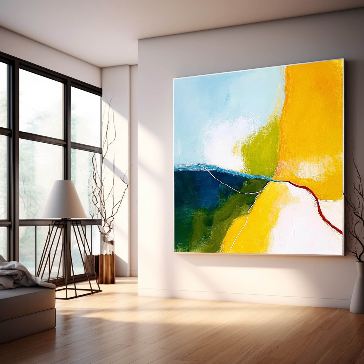 Wall Art Minimalist Natural Atmosphere Tranquil
