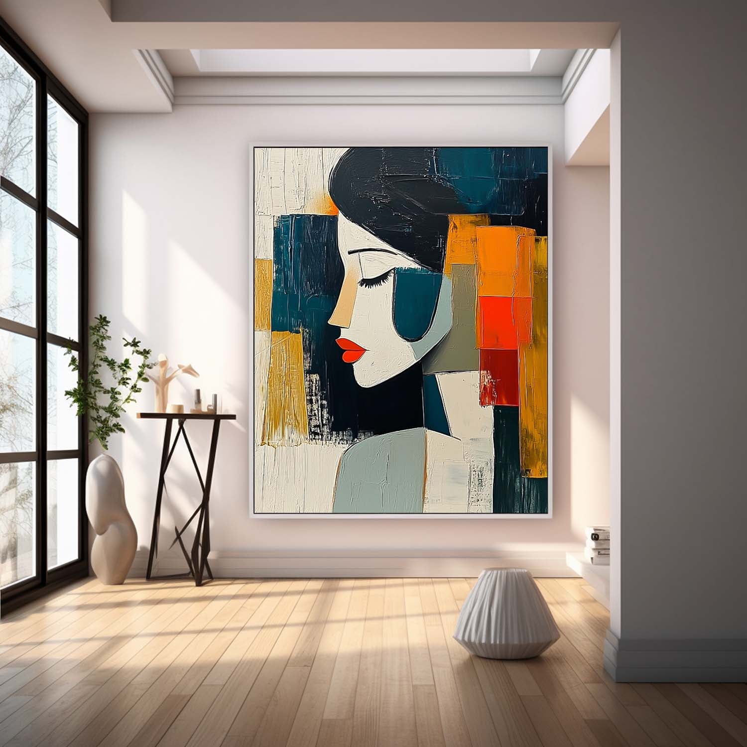 Wall Art People Zen Lyrical Abstract