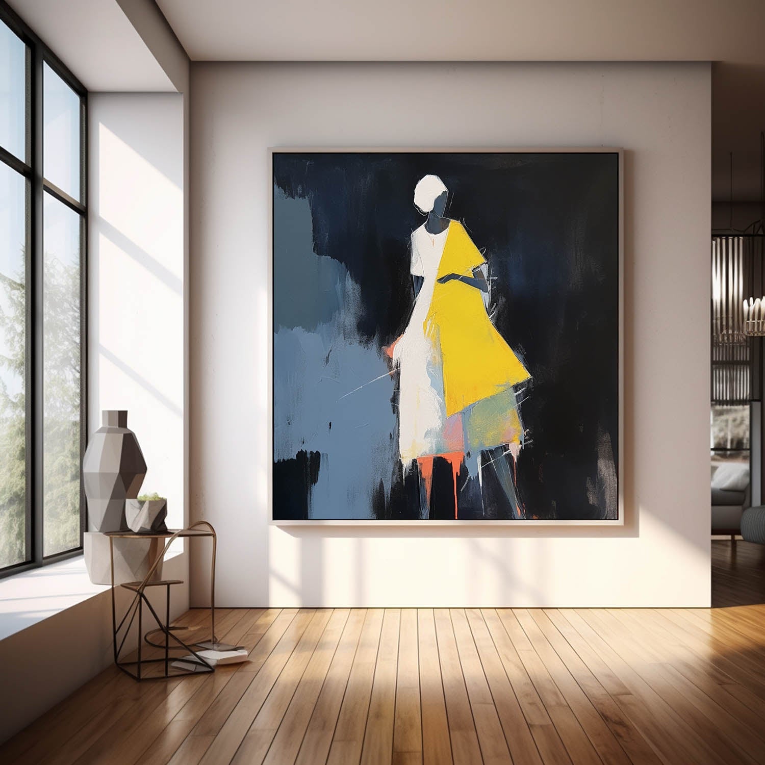 Wall Art People Modern Abstract Painterly