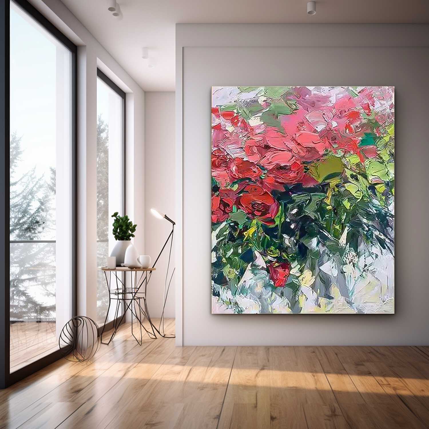 Wall Art Flower Atmosphere Impressionist Nature
