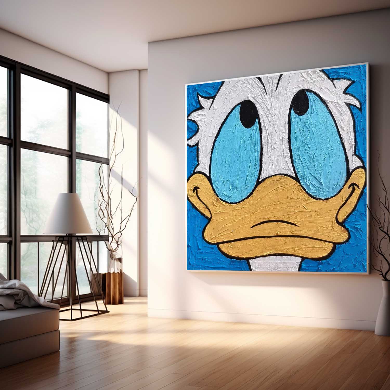 Donald Duck Graffiti Art PE196 - Neutralighting