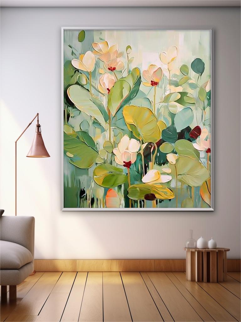 Wall Art Wild Garden Stems