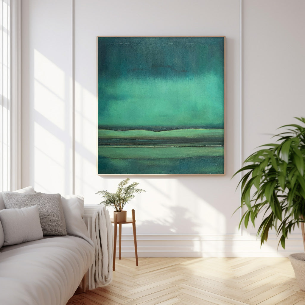 Wall Art Impasto Minimalist Elegant Nature