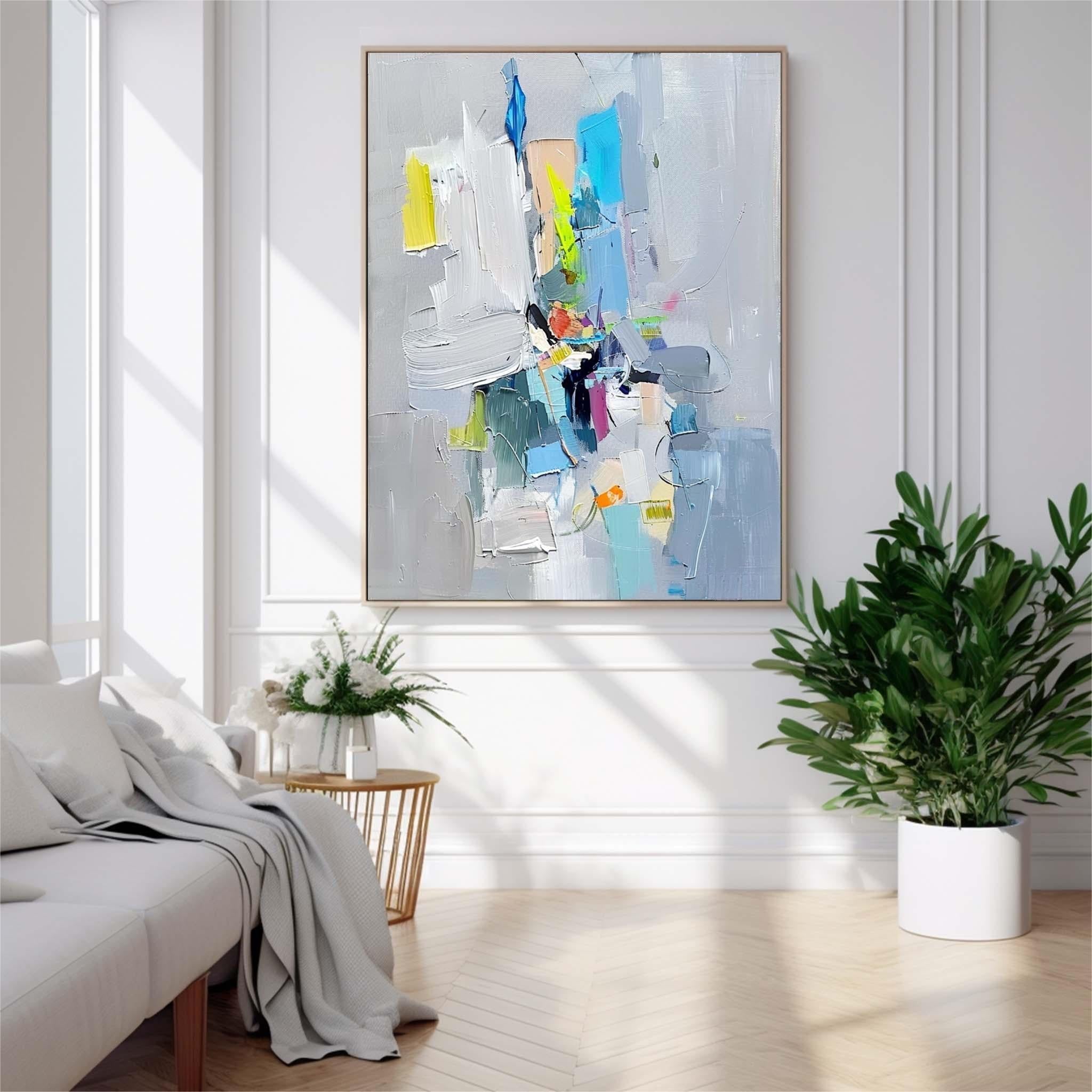 Wall Art Layer Dynamic Abstract Contemporary