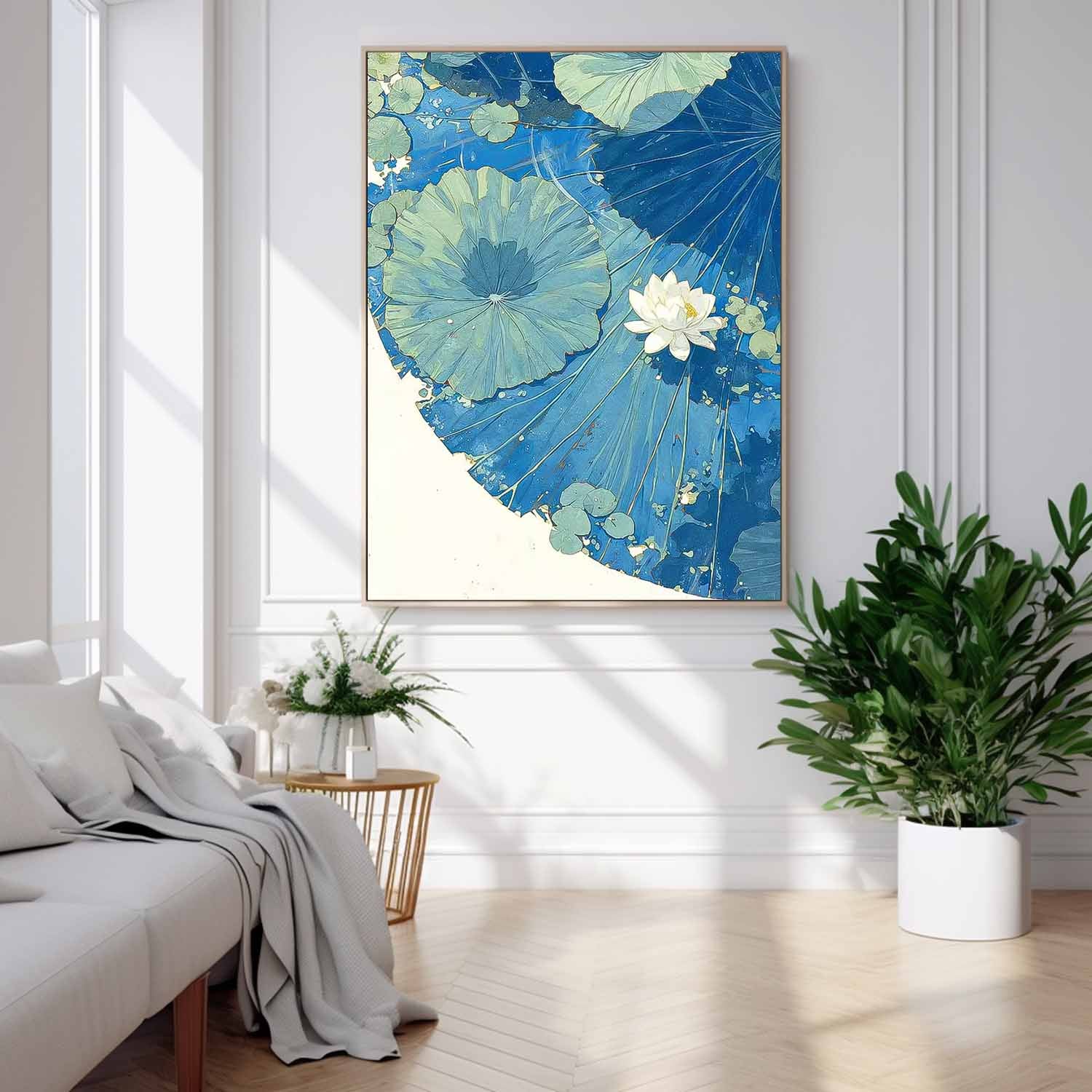 Wall Art Modern Flower Retro Contemporary
