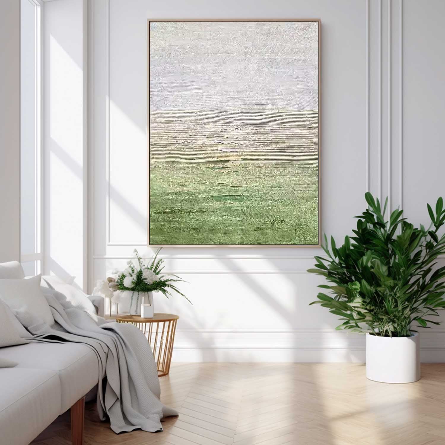 Wall Art Impasto Minimalist Dreamy Elegant
