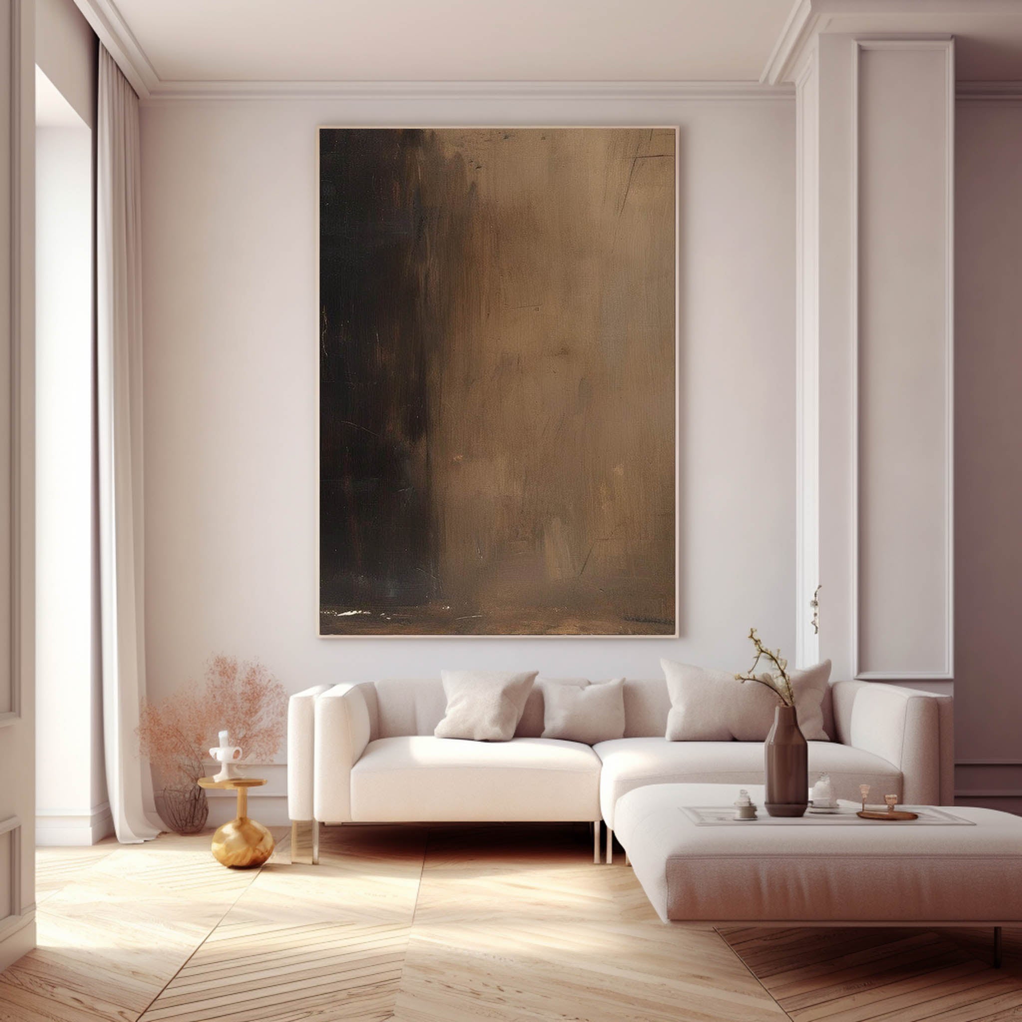 Wall Art Abstract Serene Calm Wabi-Sabi
