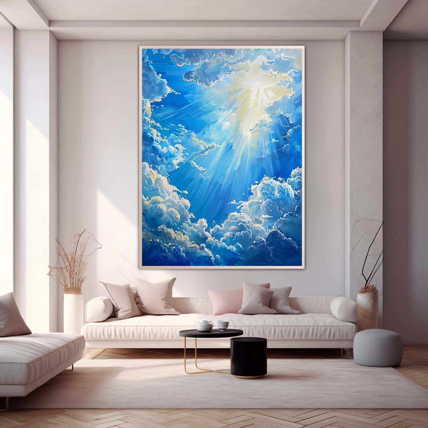 Wall Art Landscape Abstract Sky Serene