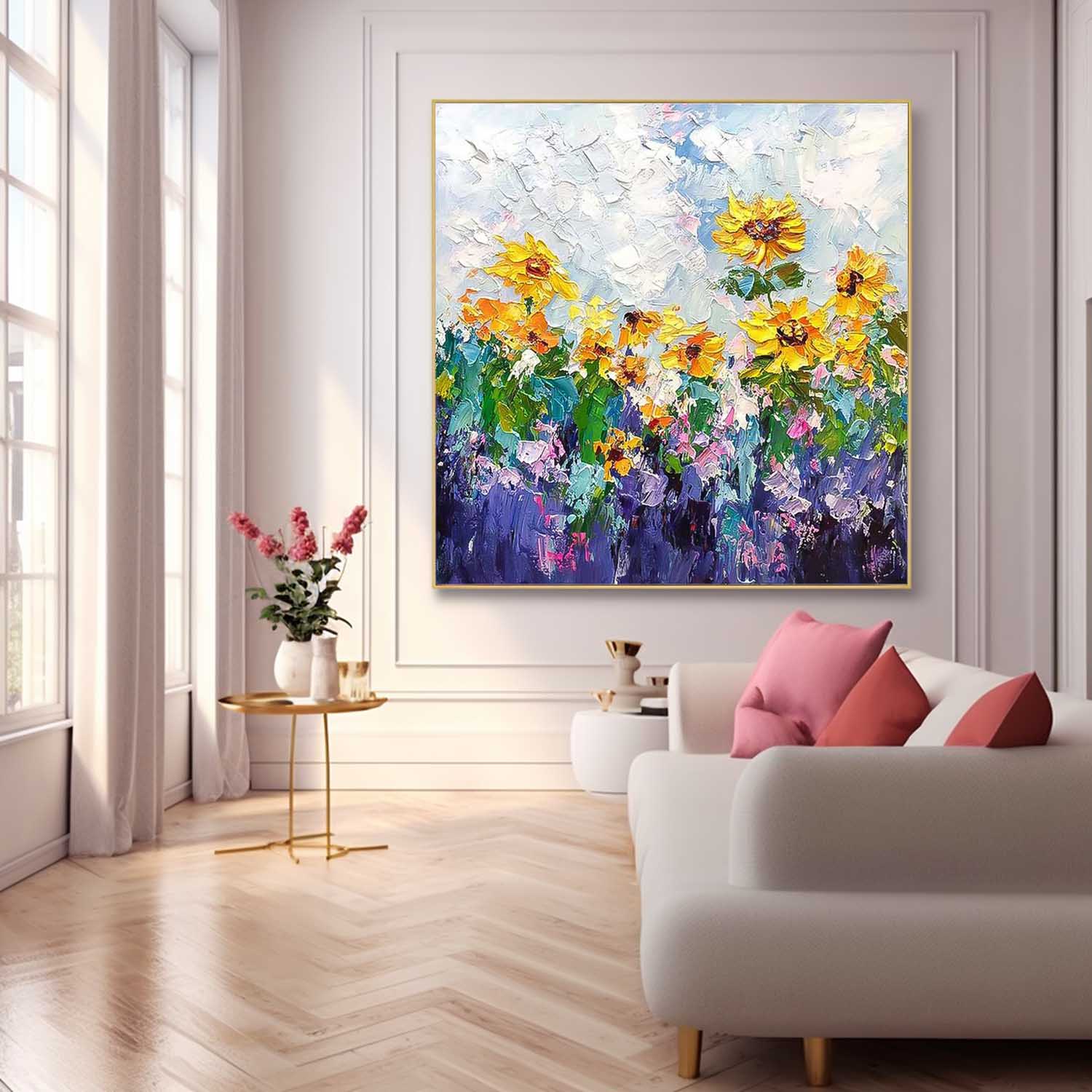 Flower Canvas Art FL055 - Neutralighting