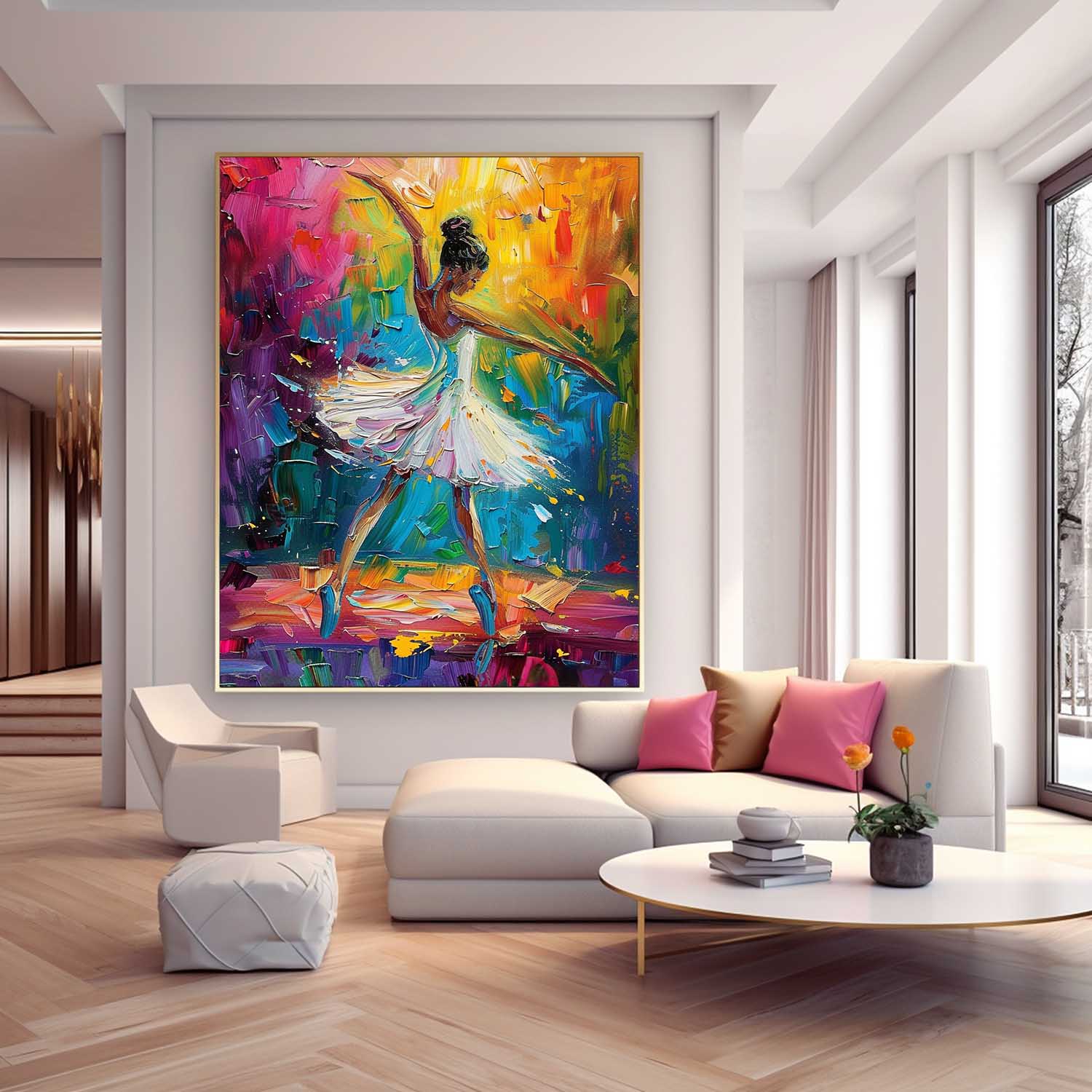 Wall Art People Maximalist Abstract Painterly