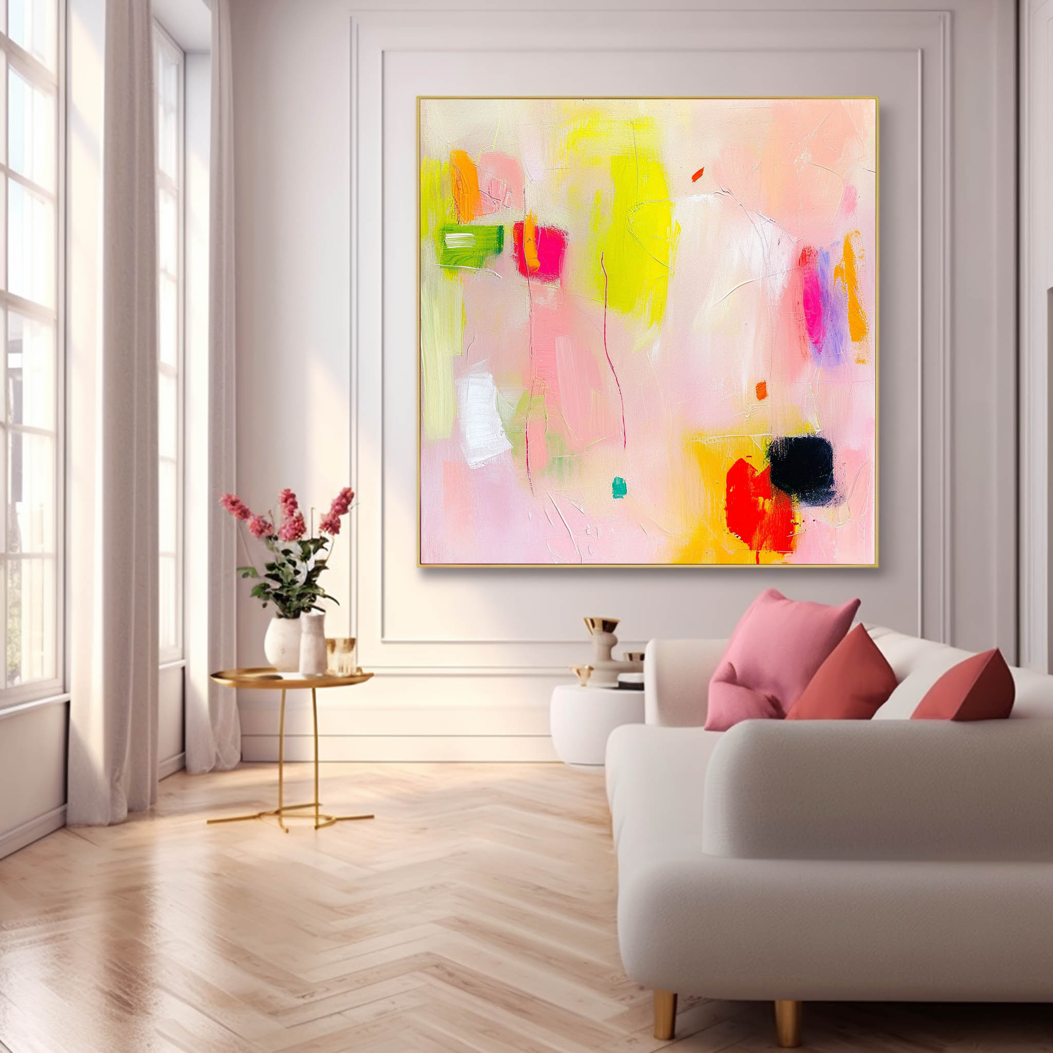 Wall Art Atmosphere Abstract Energetic Quirky
